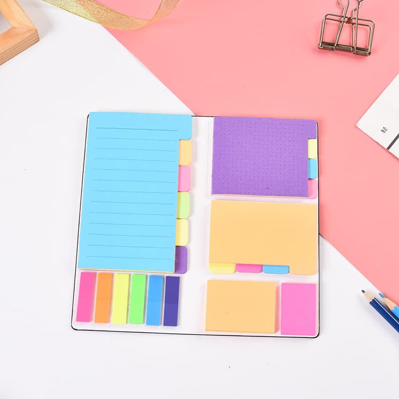 Colored Divider Self-Stick Notes Pads Bundle thumbnail 5