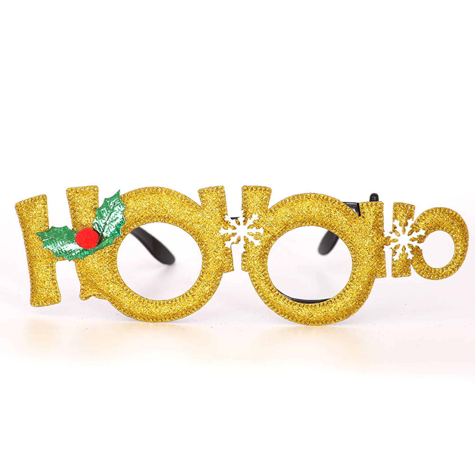 Christmas Decorated Plastic Glasses thumbnail 25