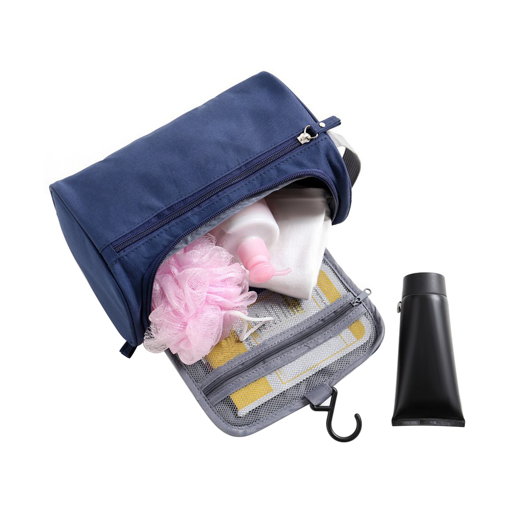 Hanging Travel Toiletry Bag Organizer thumbnail 7