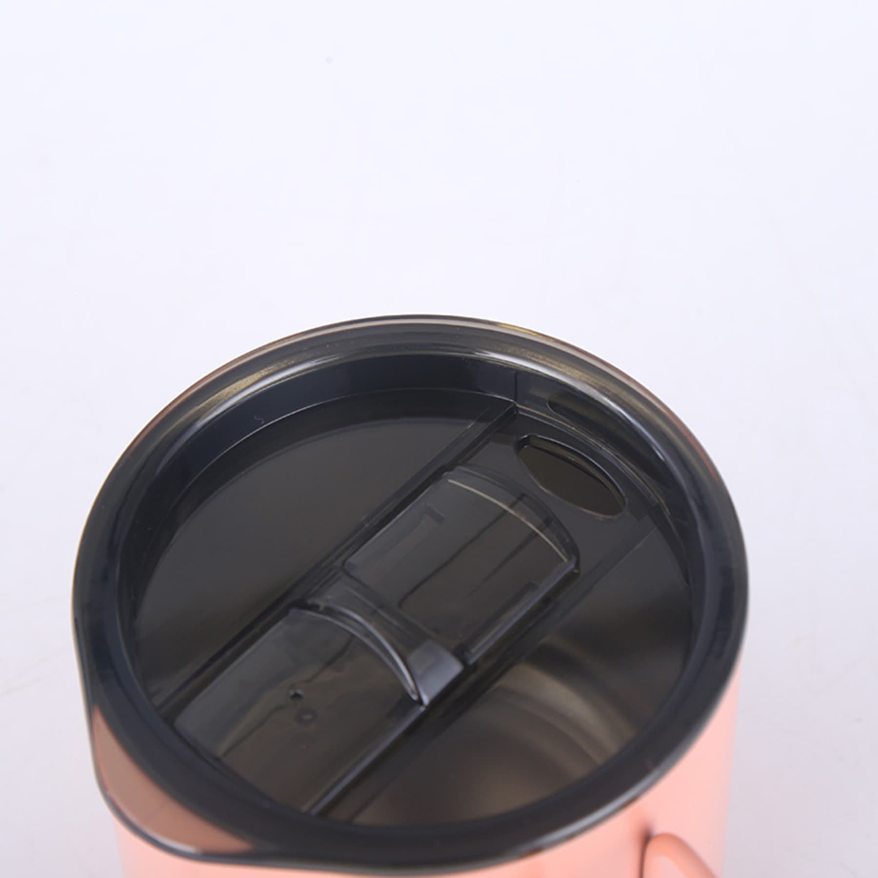 12 oz Stainless Steel Coffee Mug with Handle and Lid