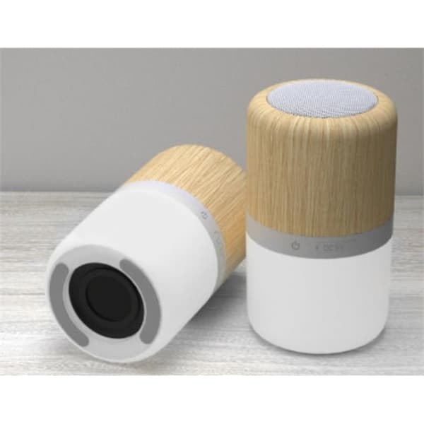 Light Up Bamboo Bluetooth Speaker thumbnail 5