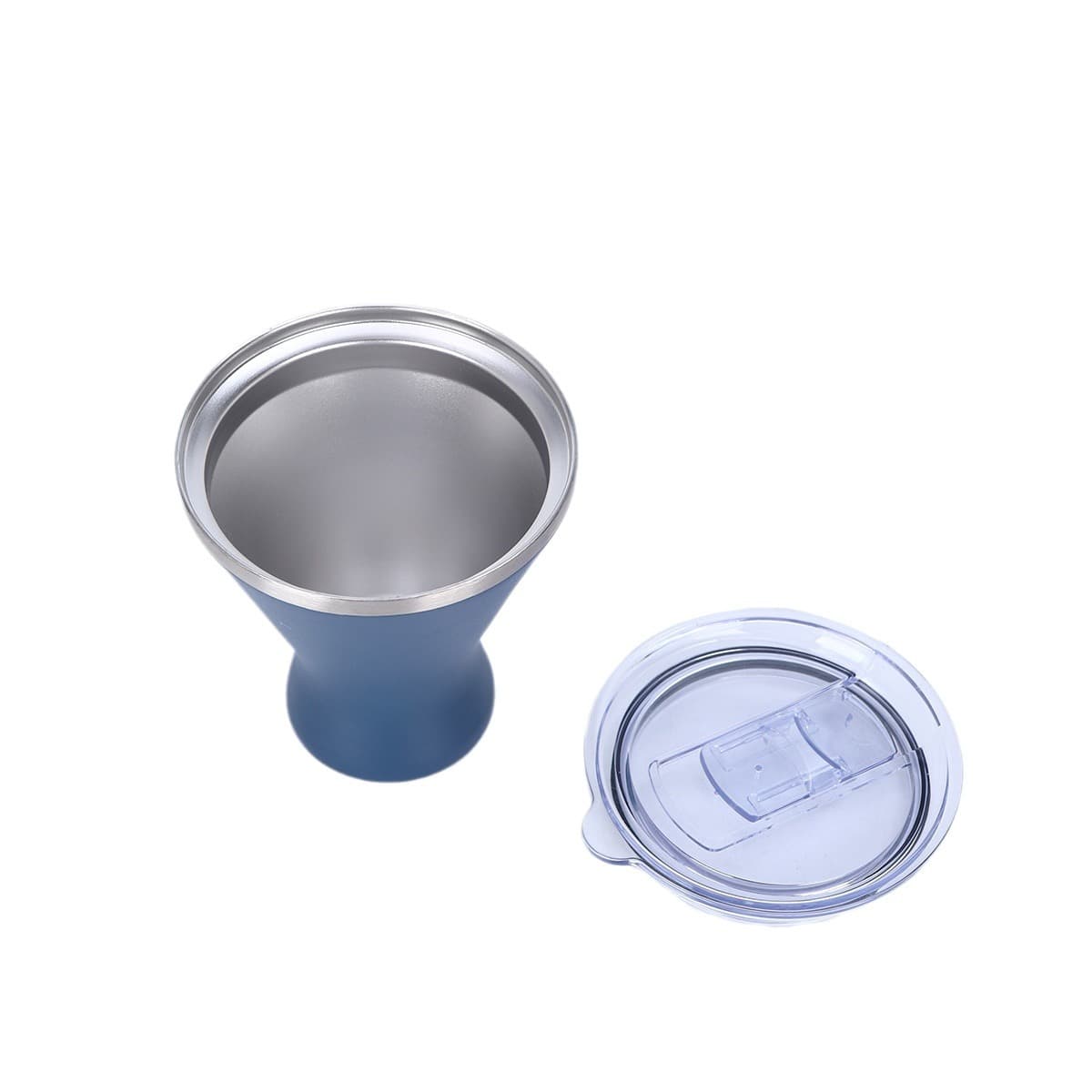 10oz. Stainless Steel Martini Margarita Cocktail Tumbler thumbnail 3