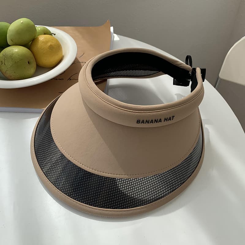 Empty Visor Cap For Women Wide Beach Sun Hats thumbnail 6