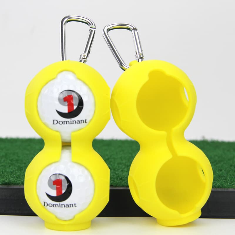 Silicone Golf Ball Holder With Carabiner thumbnail 8