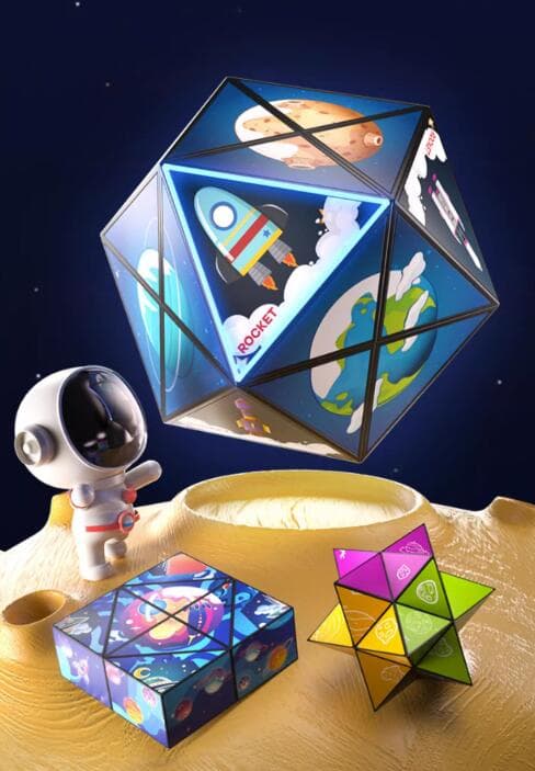 Infinity 3D Changeable Fidget Toy Star Cube Puzzle