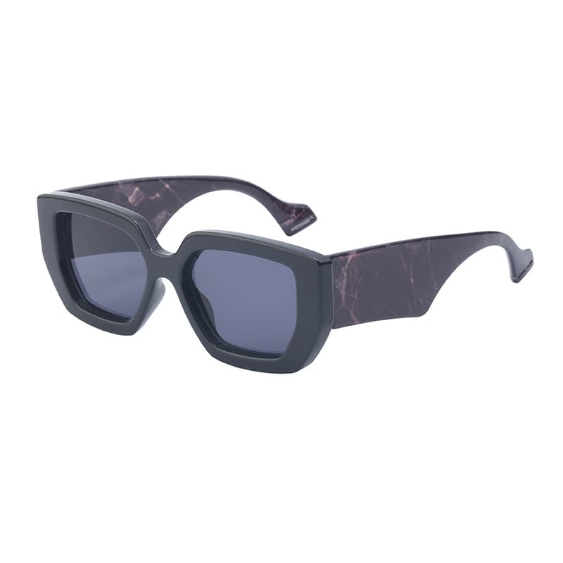 UV Protection Unisex Vintage Square Sunglasses thumbnail 3