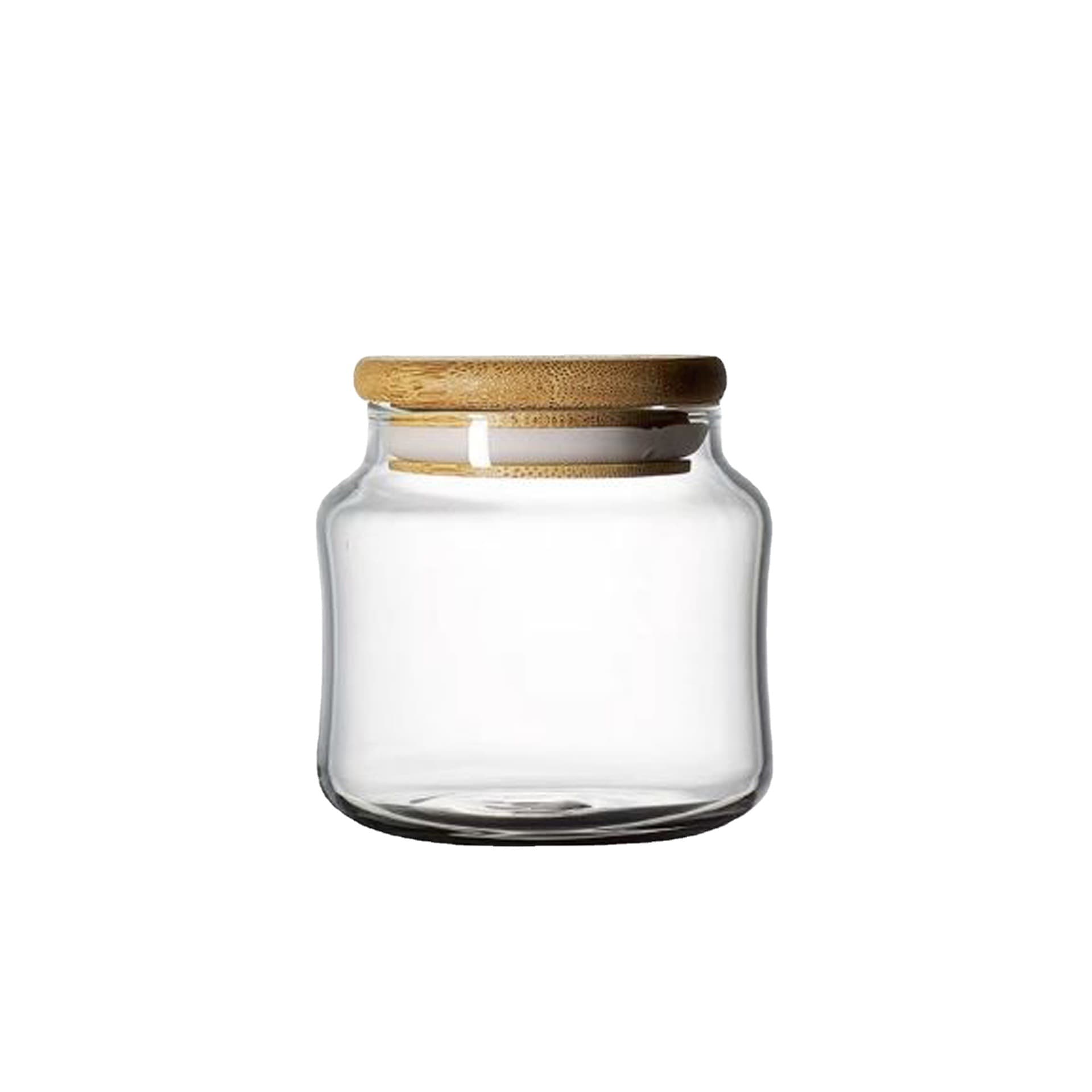 Frosted Glass Candy Food Storage Bottles With Lid thumbnail 2