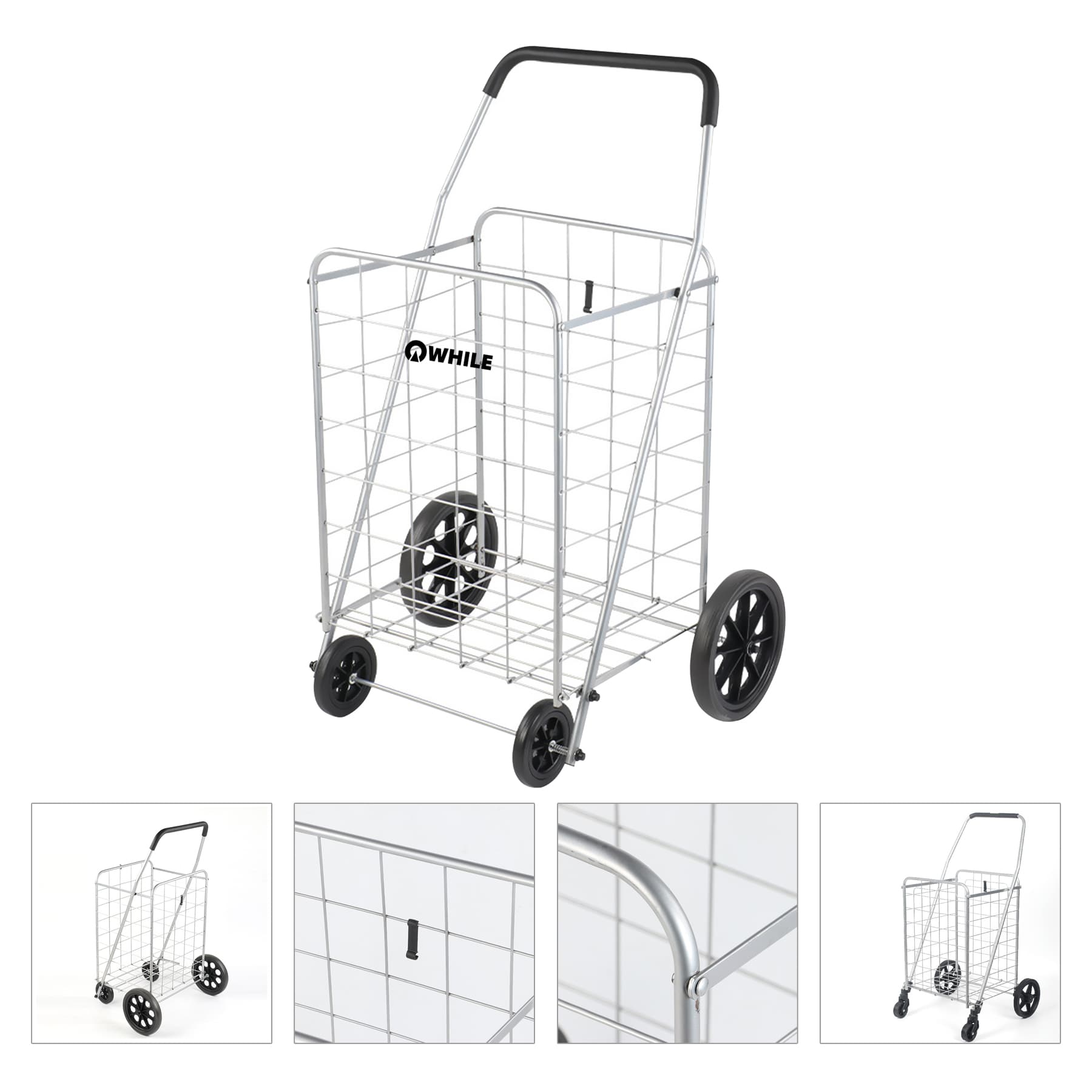 Utility Flat Folding Shopping Cart