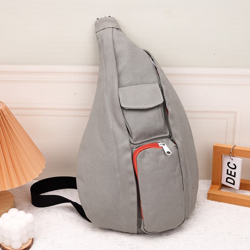 Sling Chest Bag with Adjustable Rope Shoulder Strap thumbnail 11