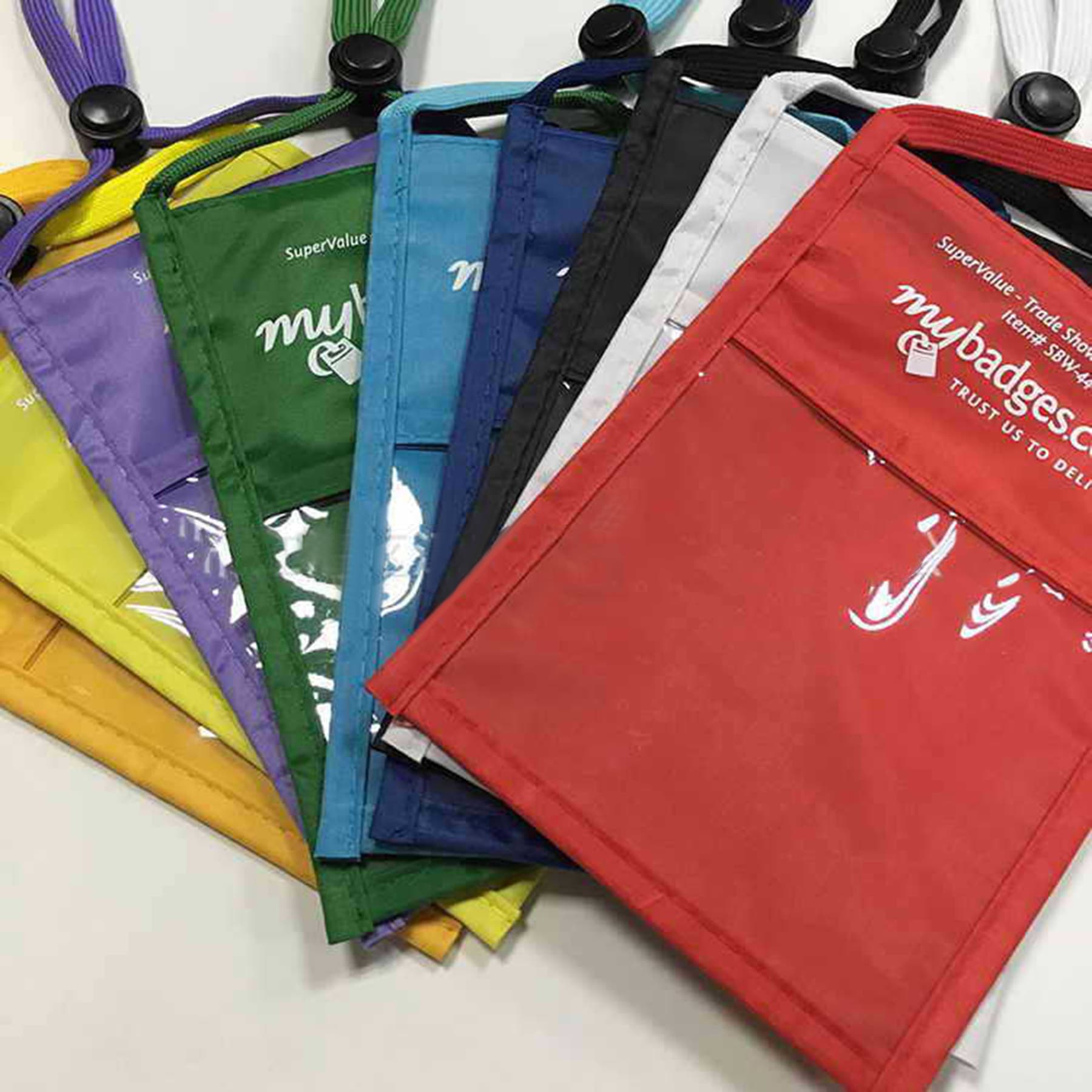 Large Oxford Neck Wallet With Adjustable Lanyard thumbnail 5