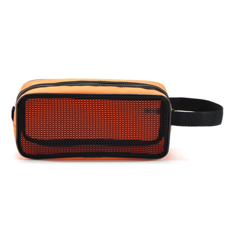 Mesh Zippered Travel Cosmetic Bag thumbnail 4