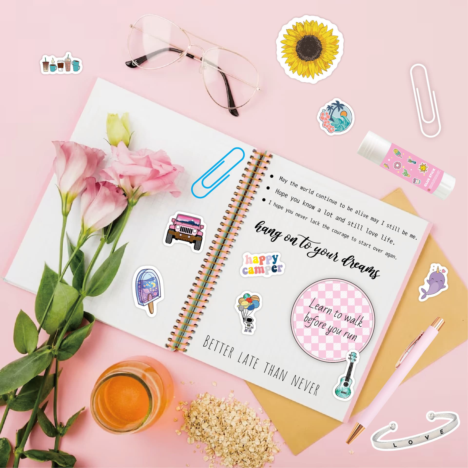 DIY Journal Set Gifts for Girls Teenage