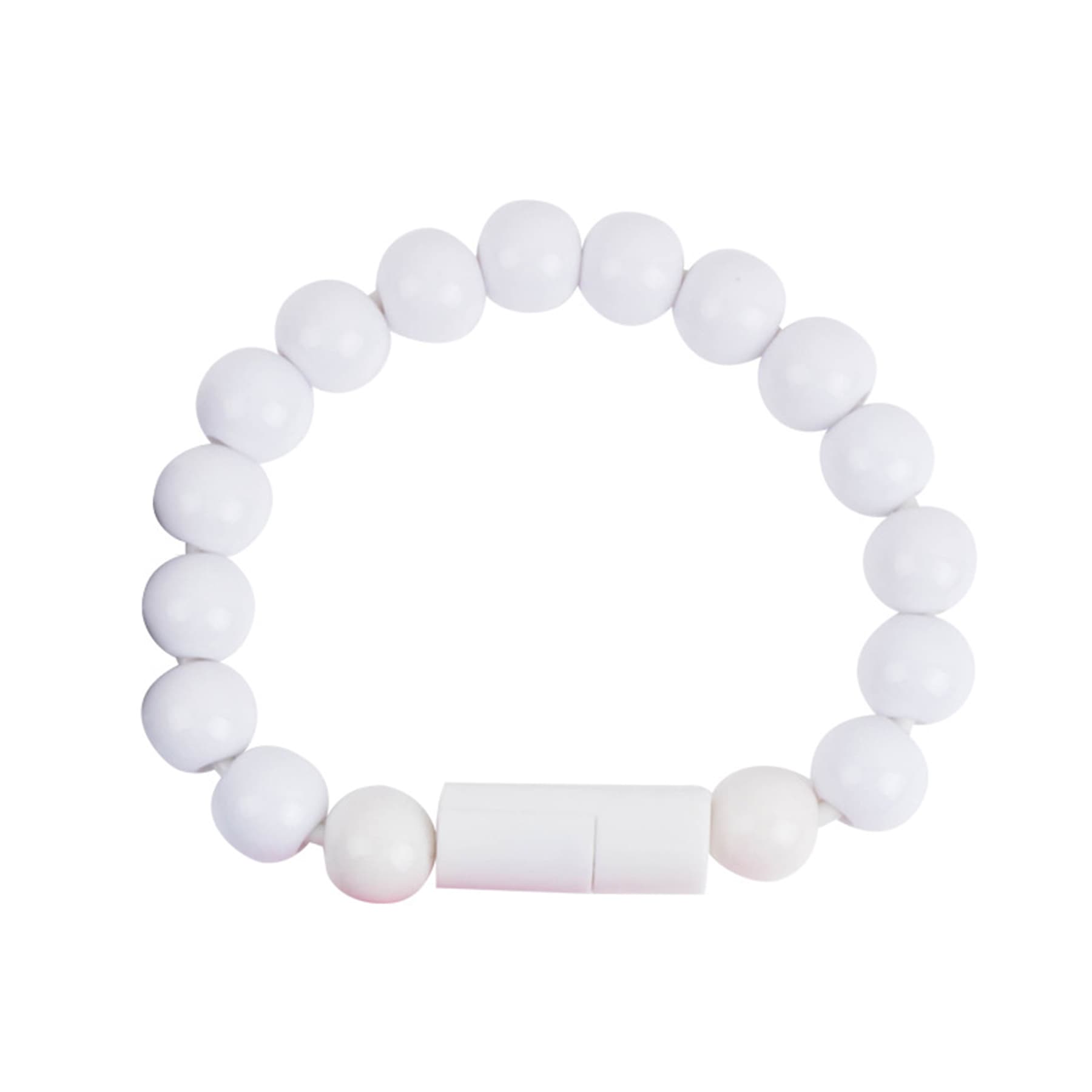 Beaded Bracelet W/Fast Usb Charger Cable thumbnail 5