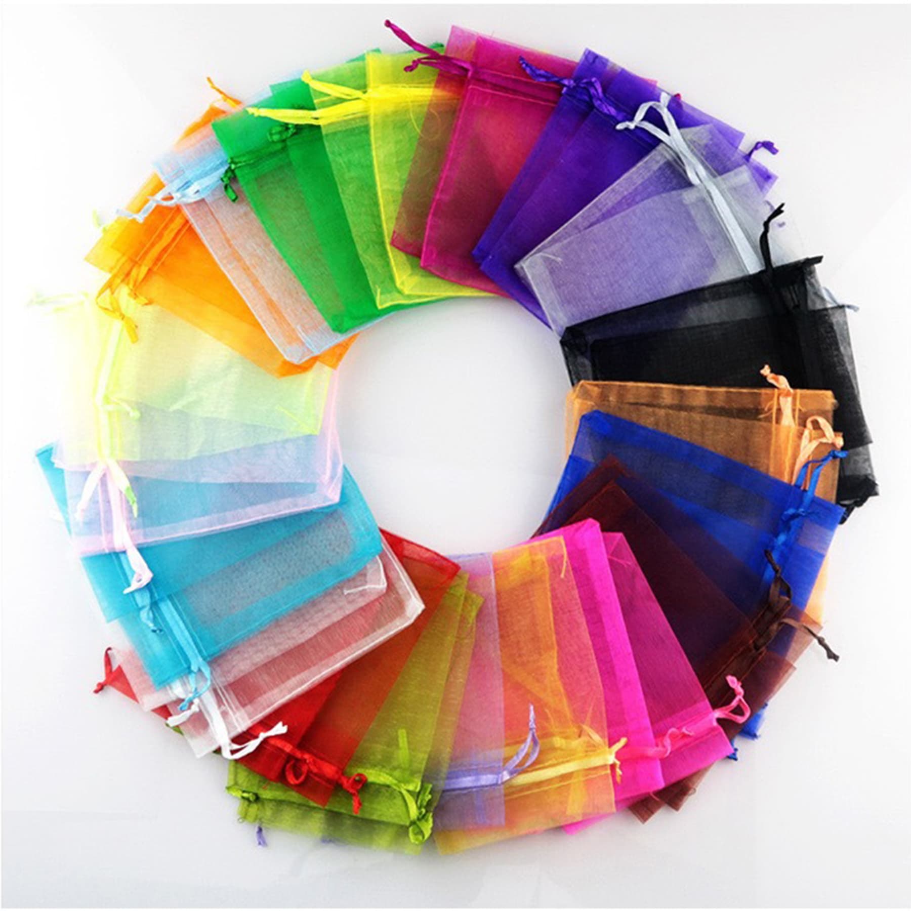 5"X7" Organza Drawstring Pouch thumbnail 20