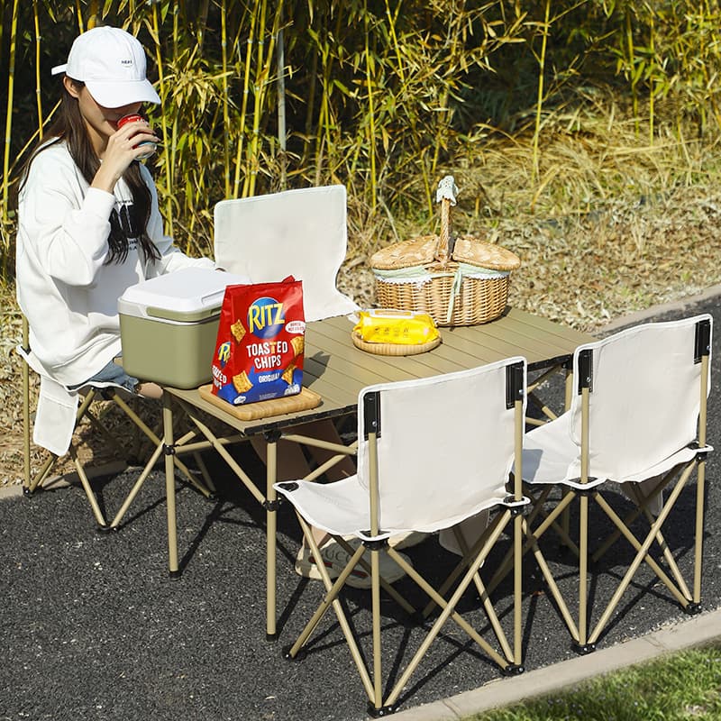 Outdoor Multifunctional Folding Table thumbnail 2