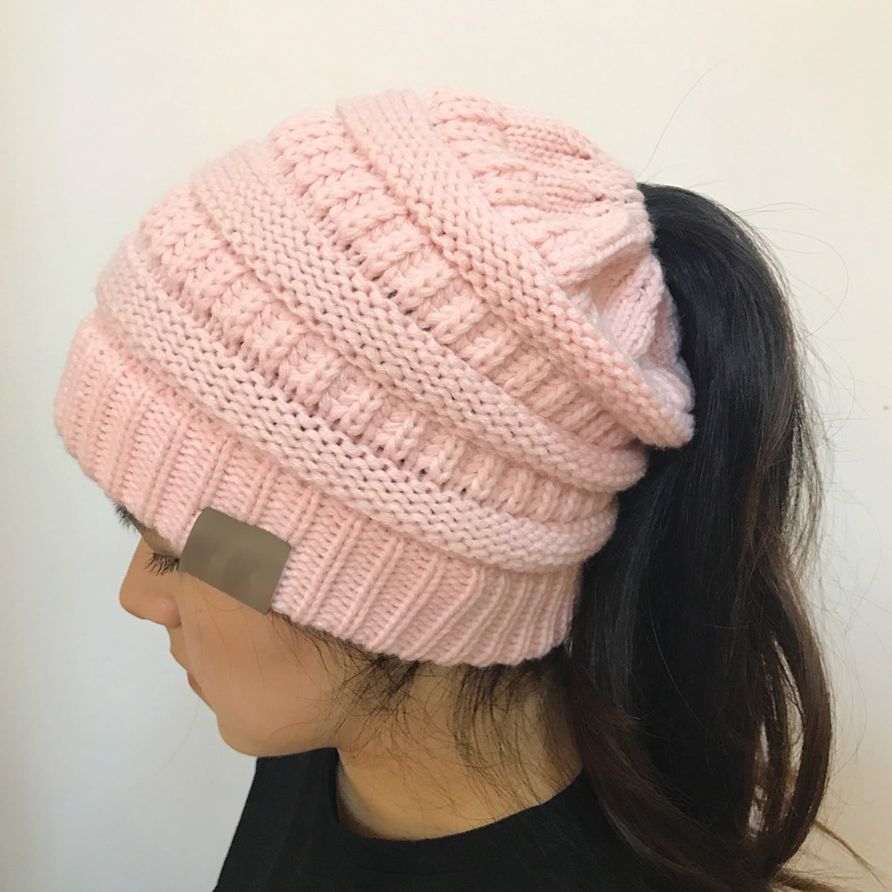 Beanie Multi Color Ribbed Hat Cap thumbnail 3
