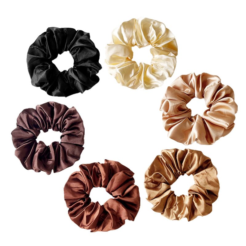 Full Color Scrunchie Hair Tie thumbnail 6