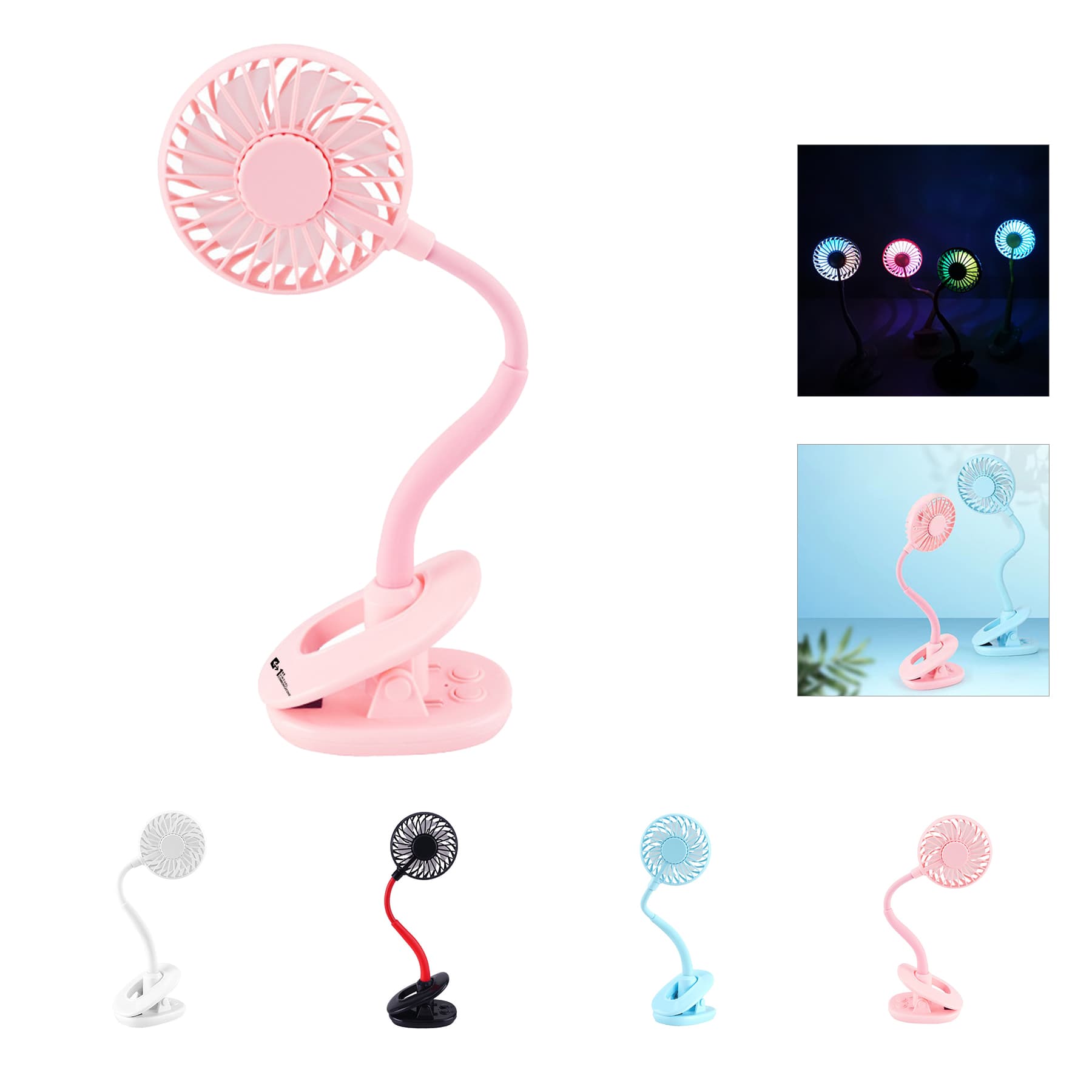 Clip Fan Usb Stroller Mini Fans