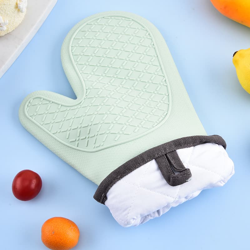 Microwave Heat Resistant Oven Mitts thumbnail 2