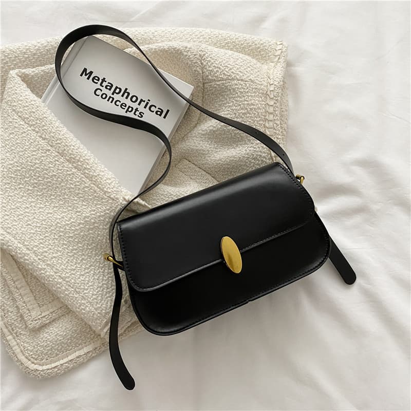 PU Leather Tote Crossbody Bag