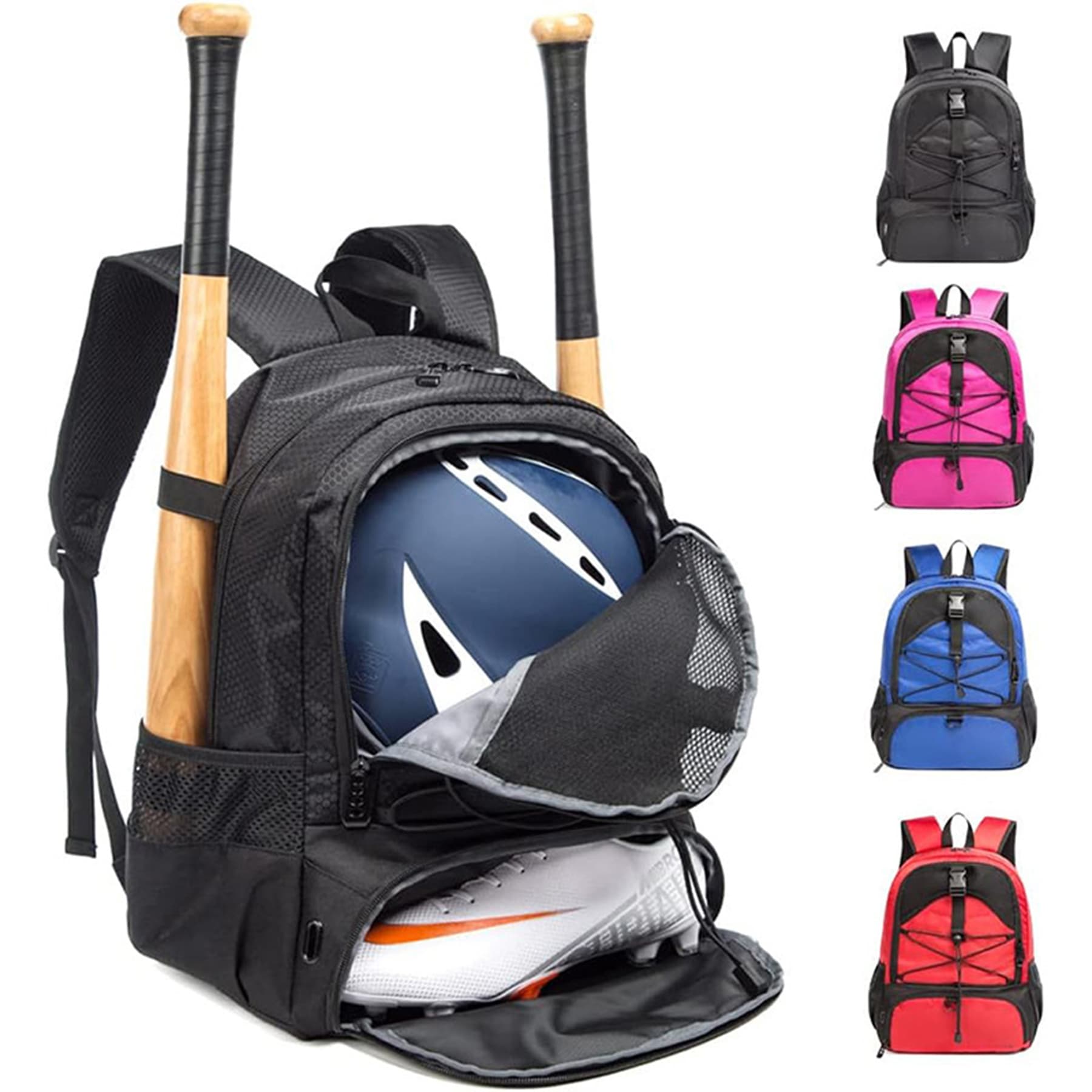 Youth Baseball Basketball Bag thumbnail 4