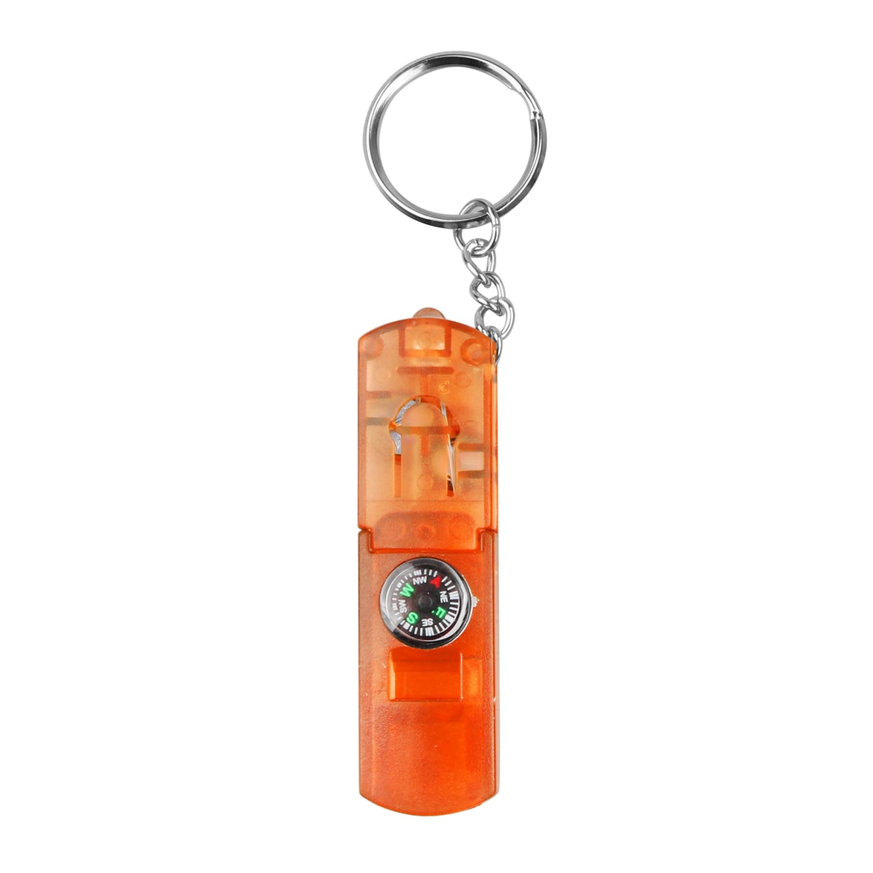 Compass Keychain with Whistle & LED Light thumbnail 5