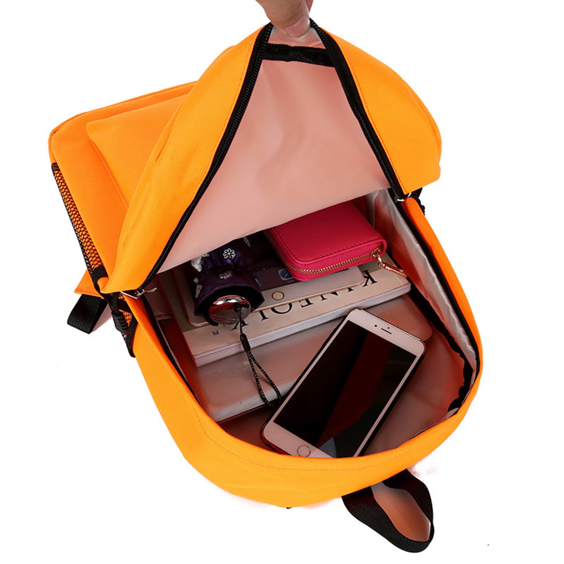 Classic Budget Backpack With Water Bottle Pocket thumbnail 3