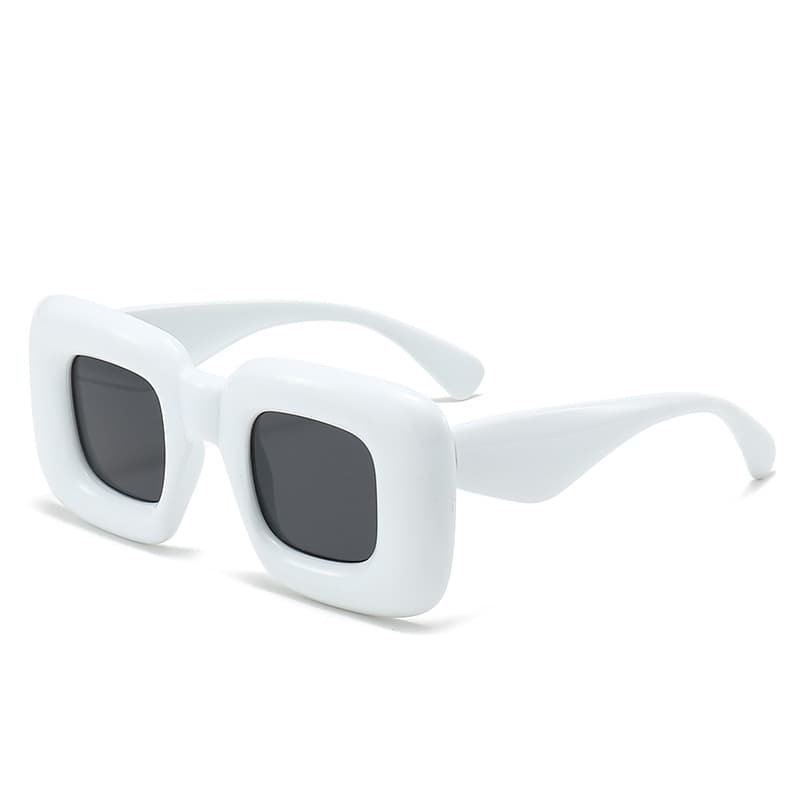 Cute Square Inflated Sunglasses thumbnail 5