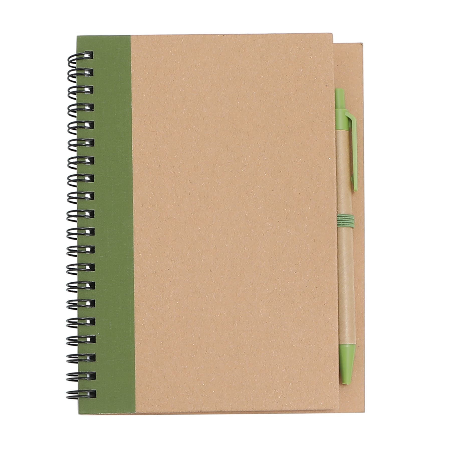Eco-Inspired Spiral Notebook & Pen