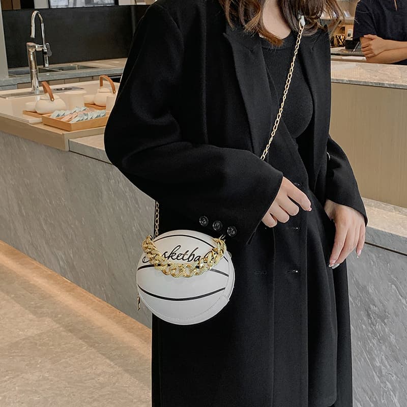 PU Portable Basketball Chain Bag thumbnail 2