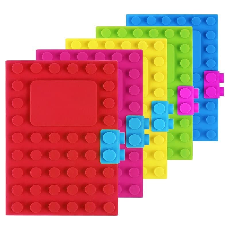 Silicone Cover Building Block Notebook thumbnail 2