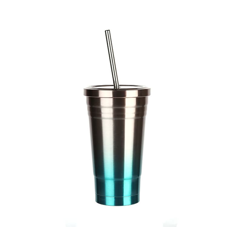 17oz Stainless Steel Tumbler with Lid thumbnail 2