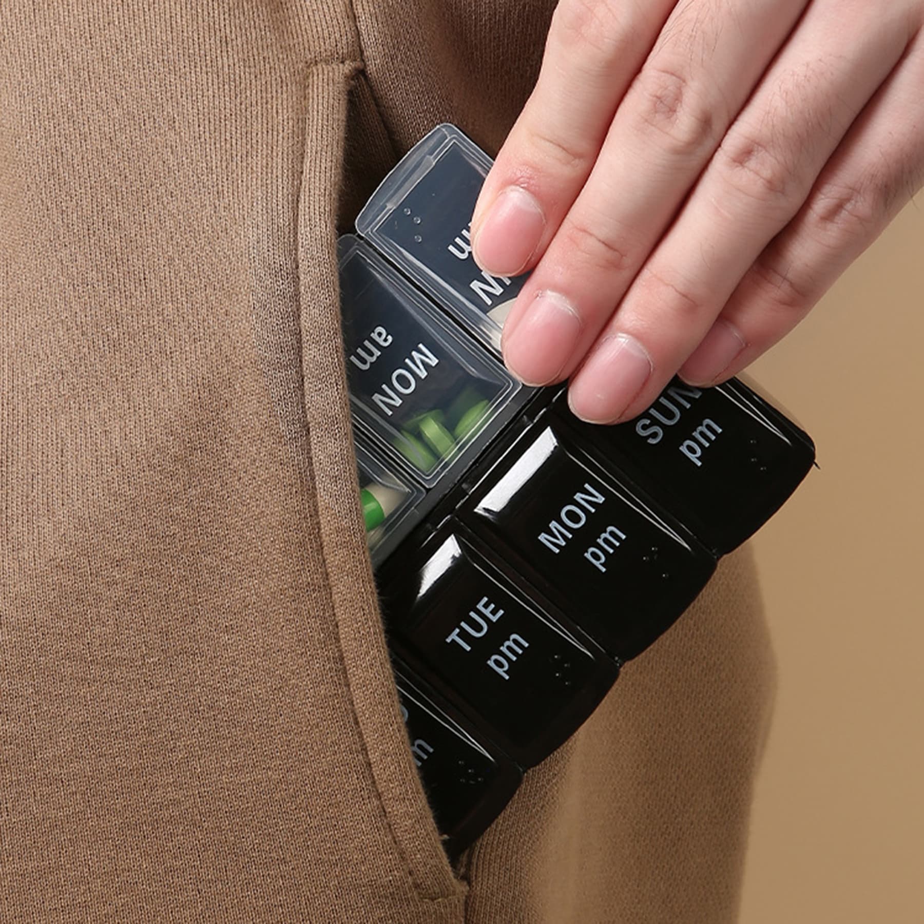 7 Day Pill Box Medicine Tablet Dispenser Organizer thumbnail 7