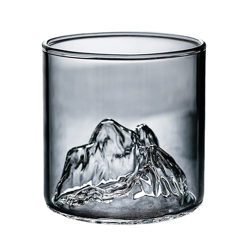 Creative household glass water cup