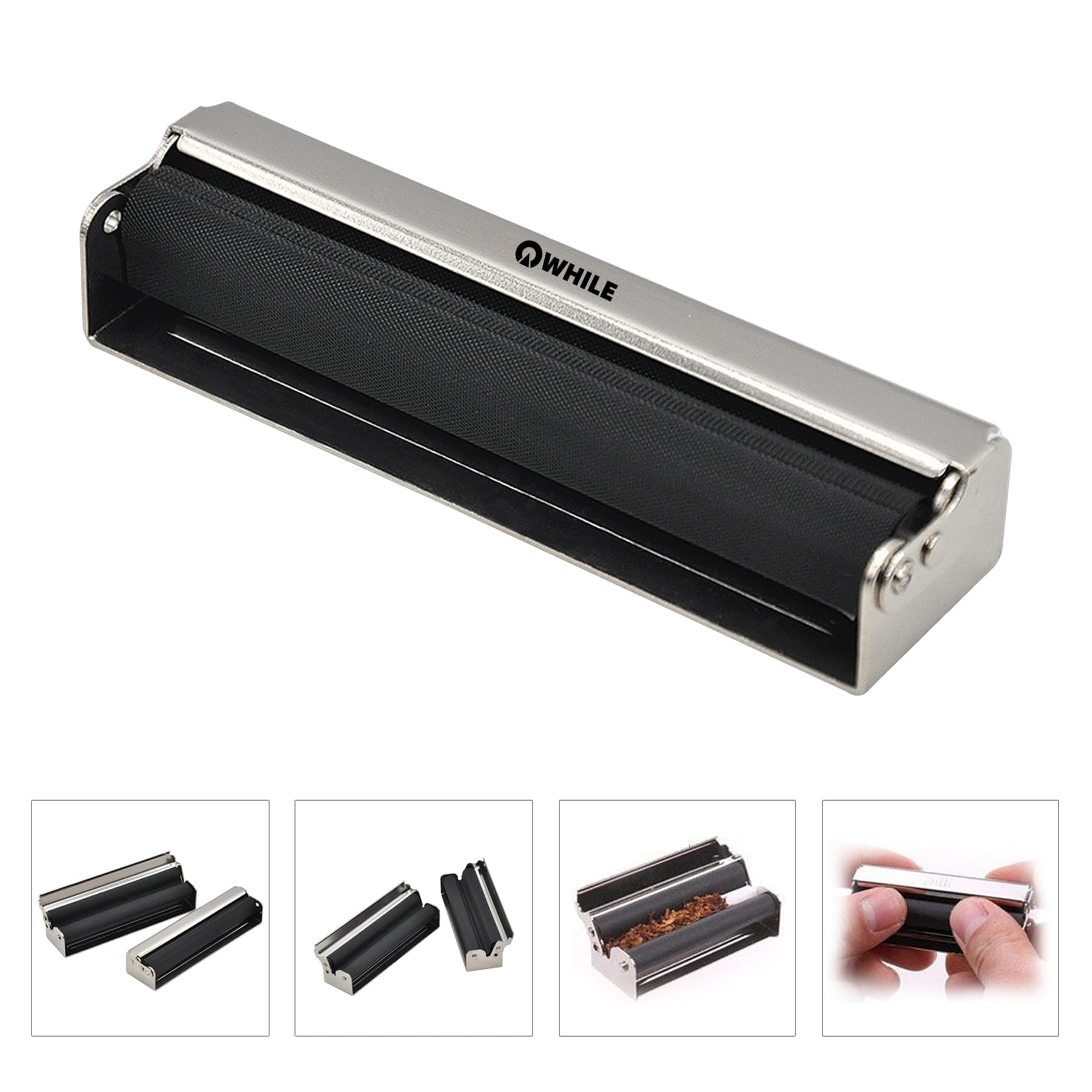 Metal Tobacco Cigarette Roller Rolling Machine