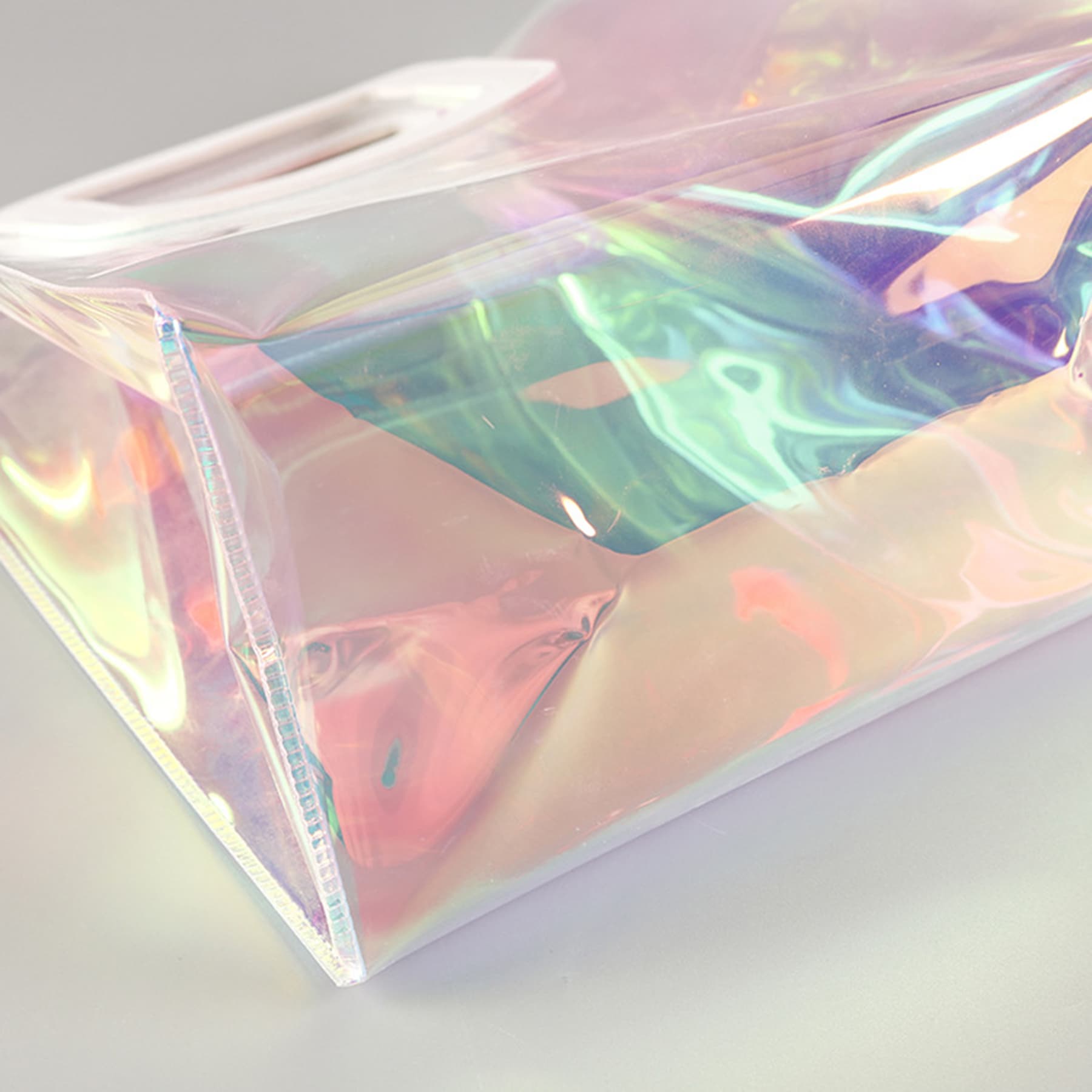 Clear Iridescent Handbag thumbnail 5