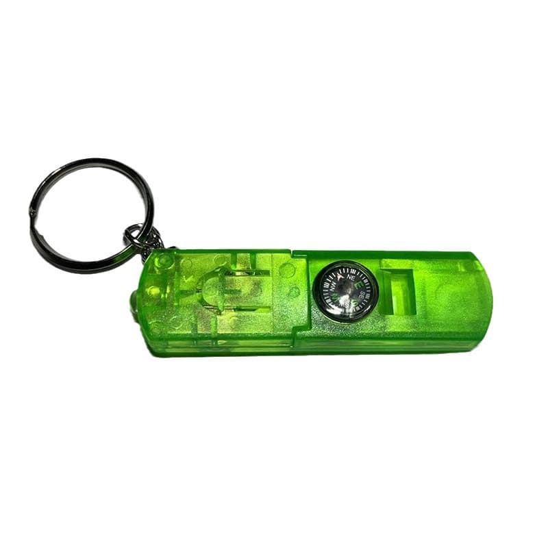Compass Keychain with Whistle & LED Light thumbnail 12