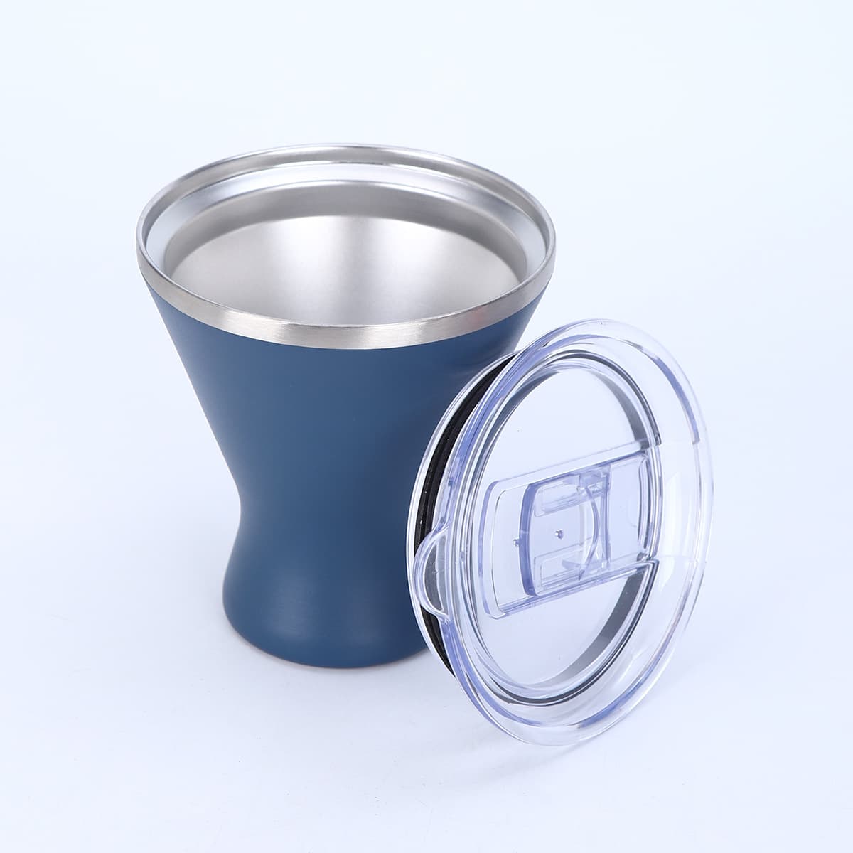 10oz. Stainless Steel Martini Margarita Cocktail Tumbler thumbnail 4