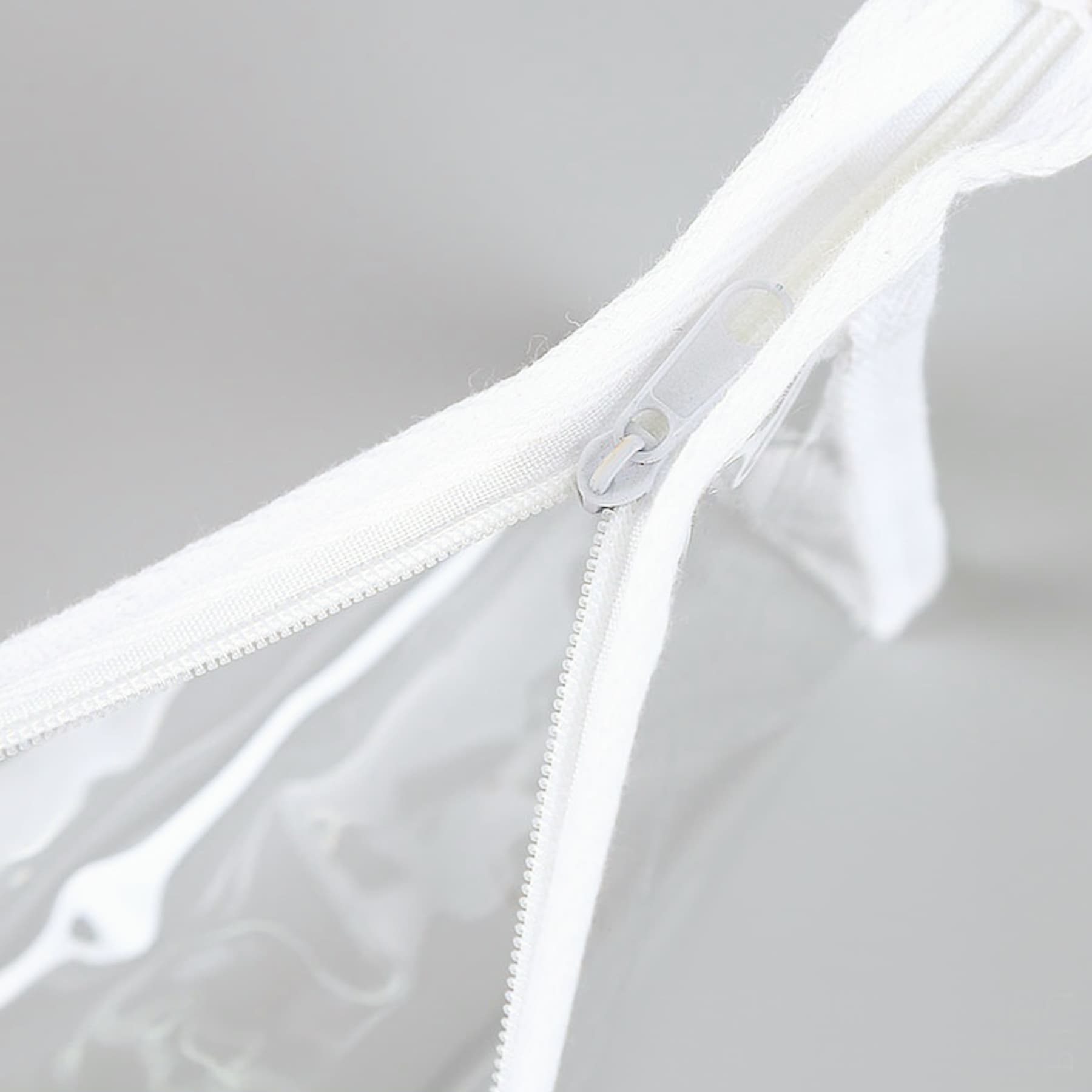 PVC Waterproof Cosmetic Bag with ZipperTransparent thumbnail 13