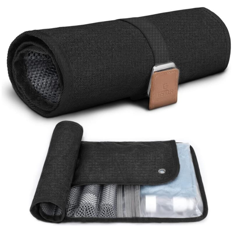 Custom Compact Toiletry Bag for Men with All-Over Printing thumbnail 2