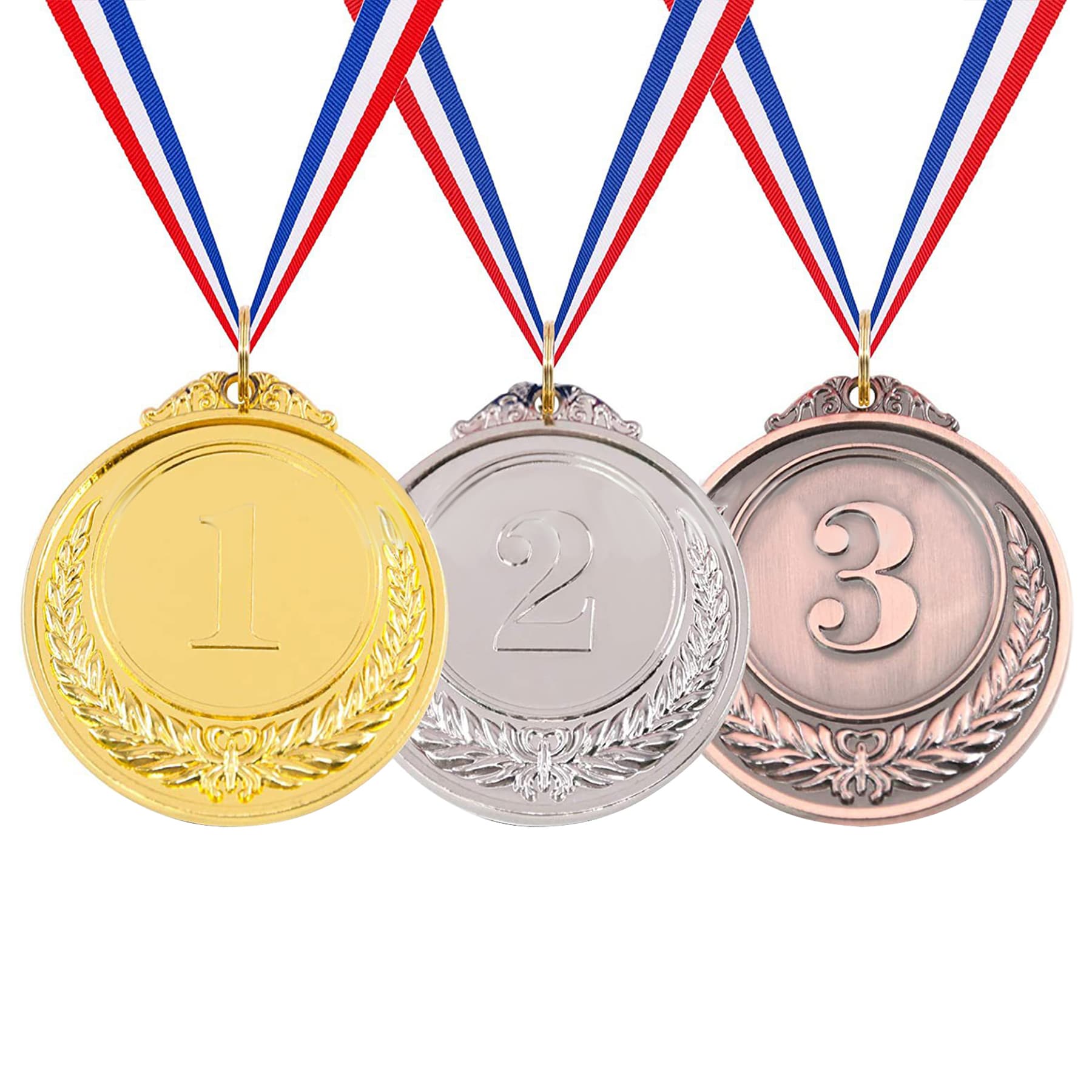 Gold Silver Bronze Award Medals thumbnail 3