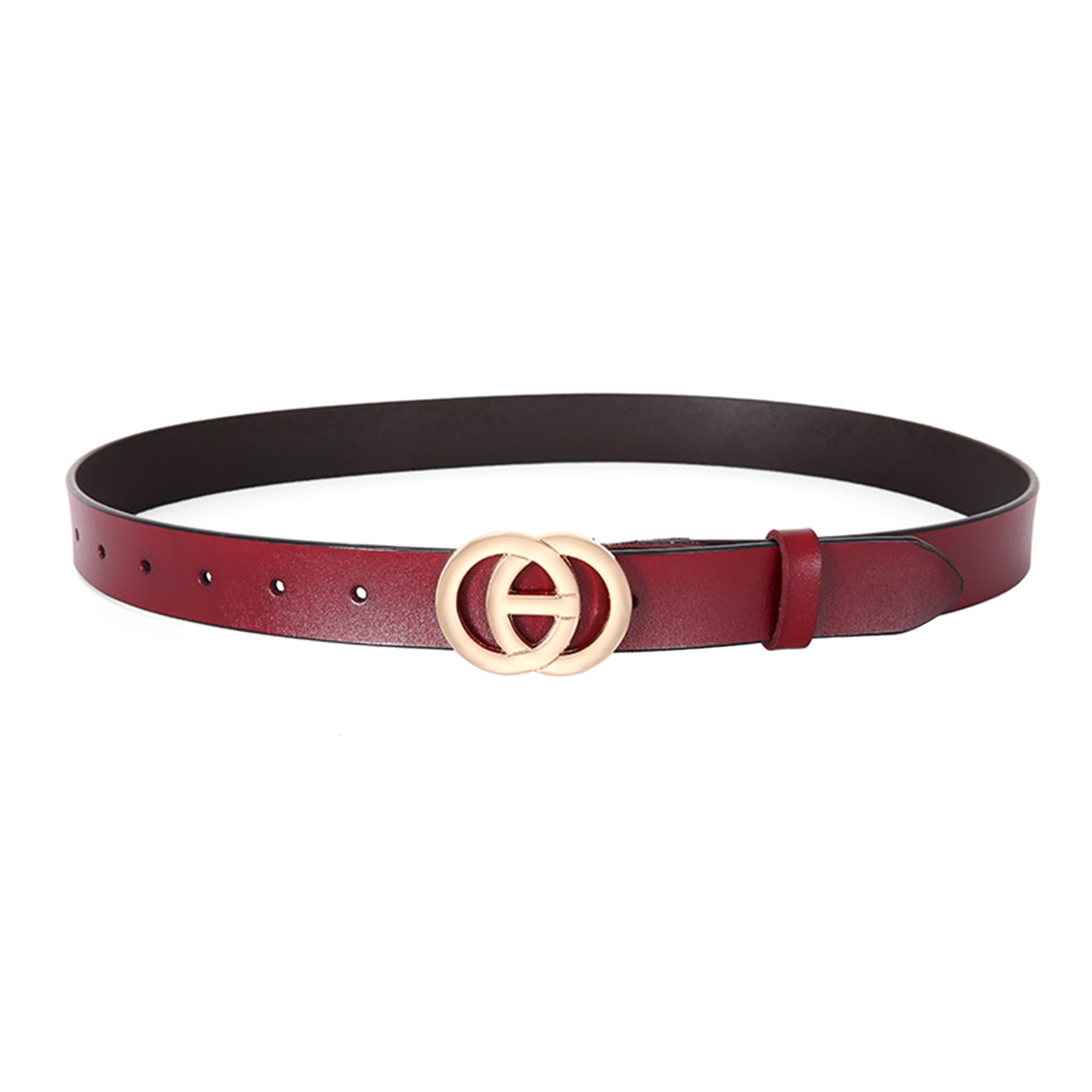 Ladies Slim Leather Belt thumbnail 3