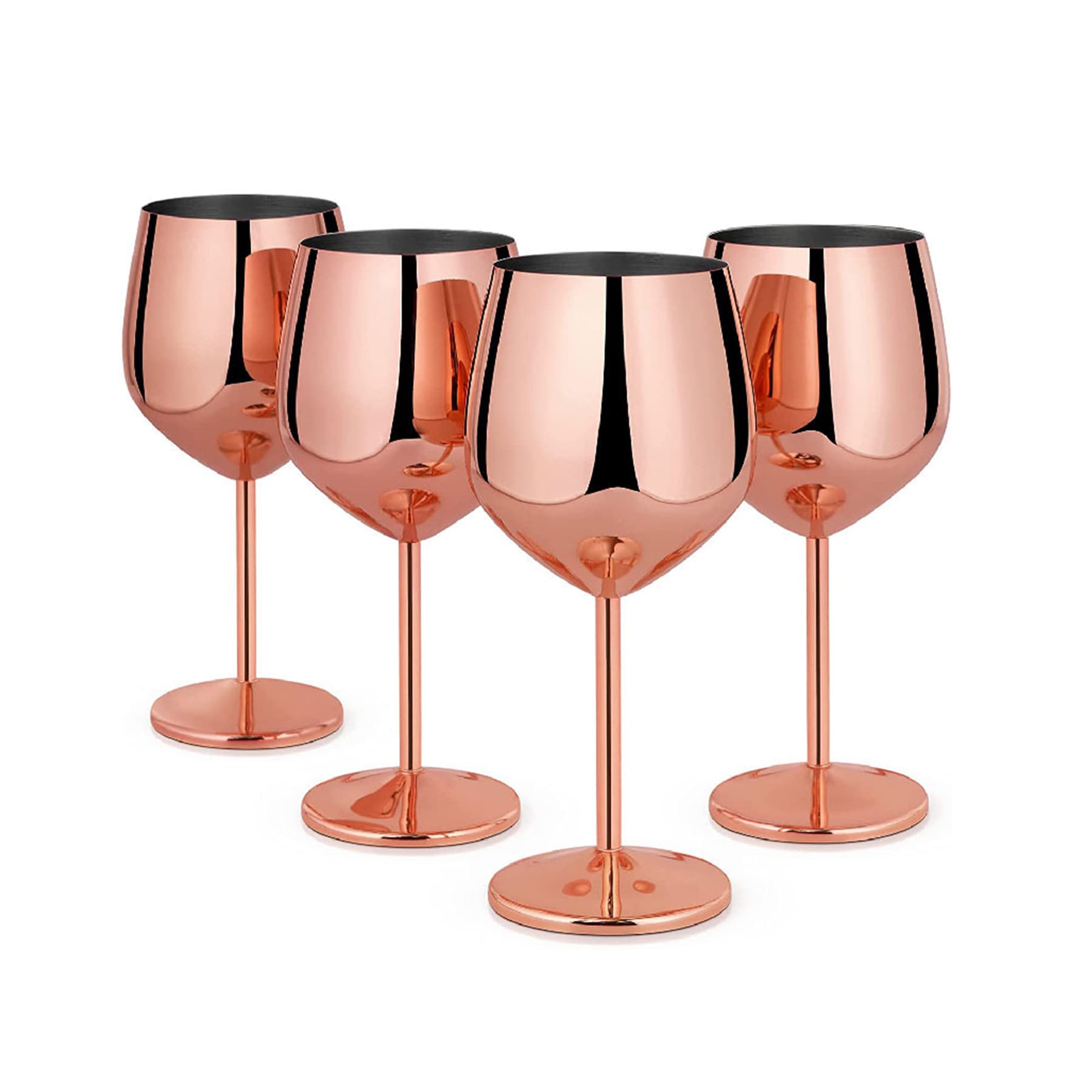 Stainless Steel Champagne Wine Glass thumbnail 2