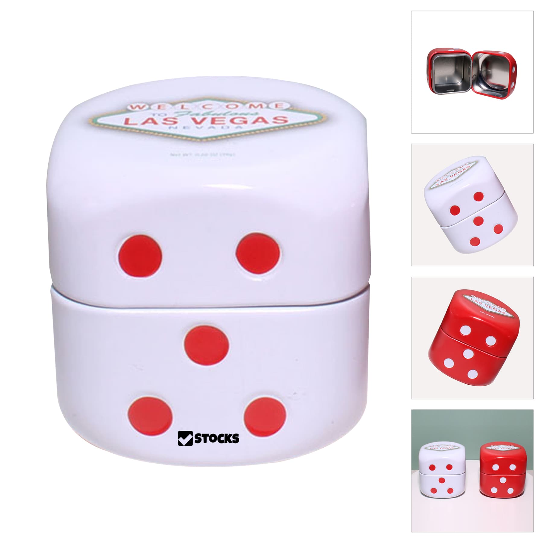 Square Empty Cube Steel Box Storage Container Gifts Crafts