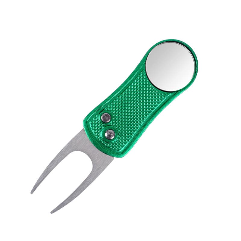 Foldable Golf Divot Repair Tool with Magnetic Ball Marker thumbnail 4
