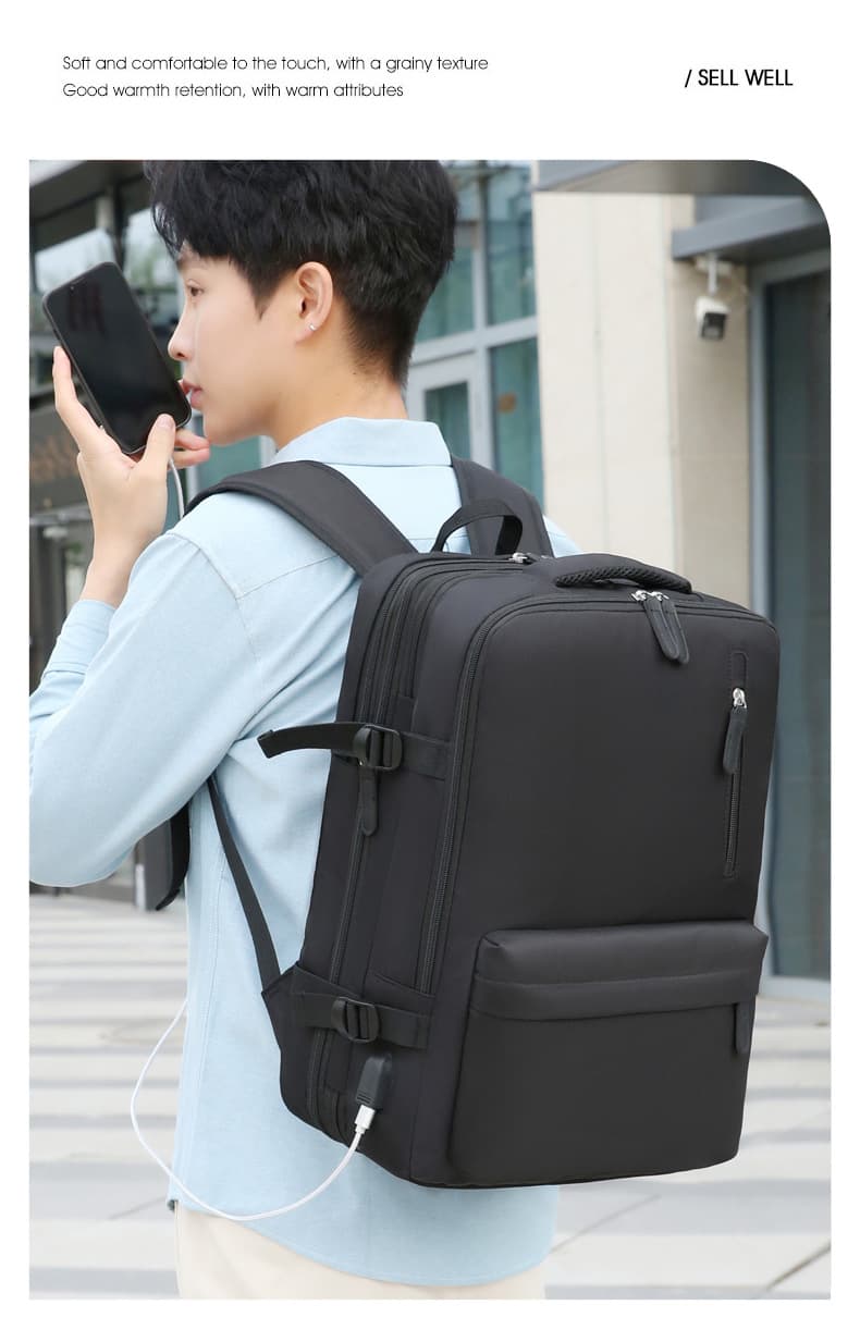 Custom Laptop Flight Approved Backpack for Sports Travel thumbnail 7