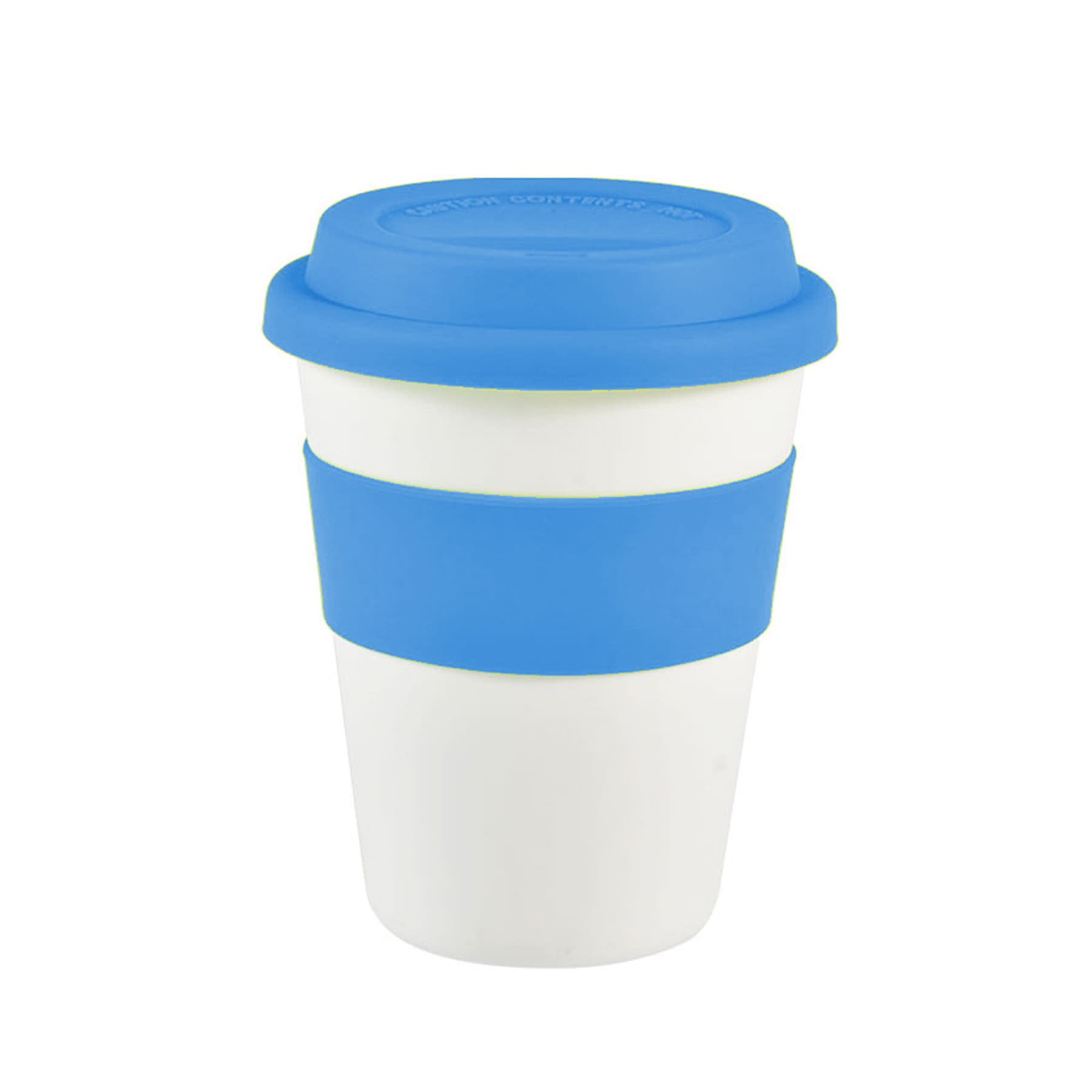 12 oz Coffee Mug with Silicone Lid and Insulated Band thumbnail 8