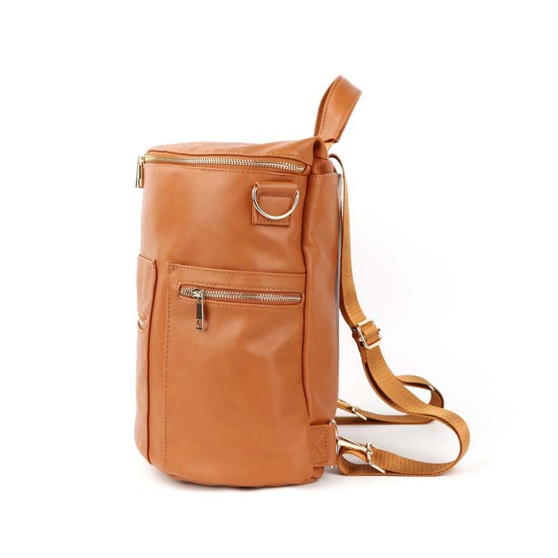 Stroller Straps and Insulated Pockets Leather Baby Bag thumbnail 3