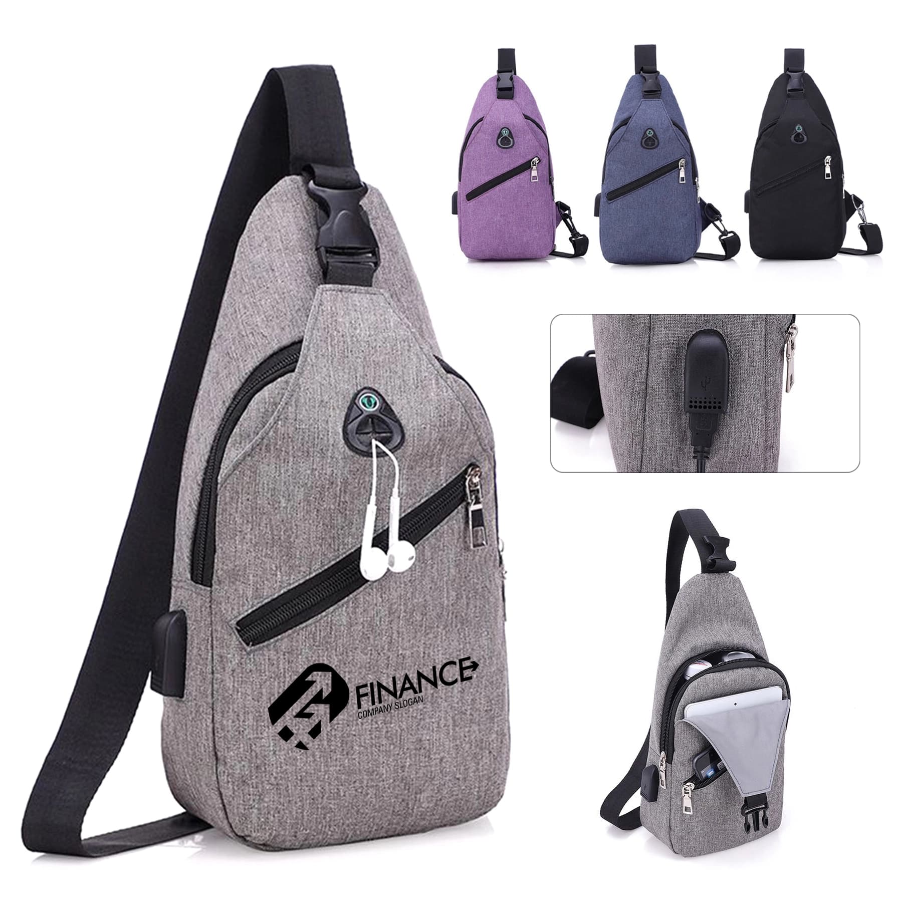Waterproof Sling Backpack