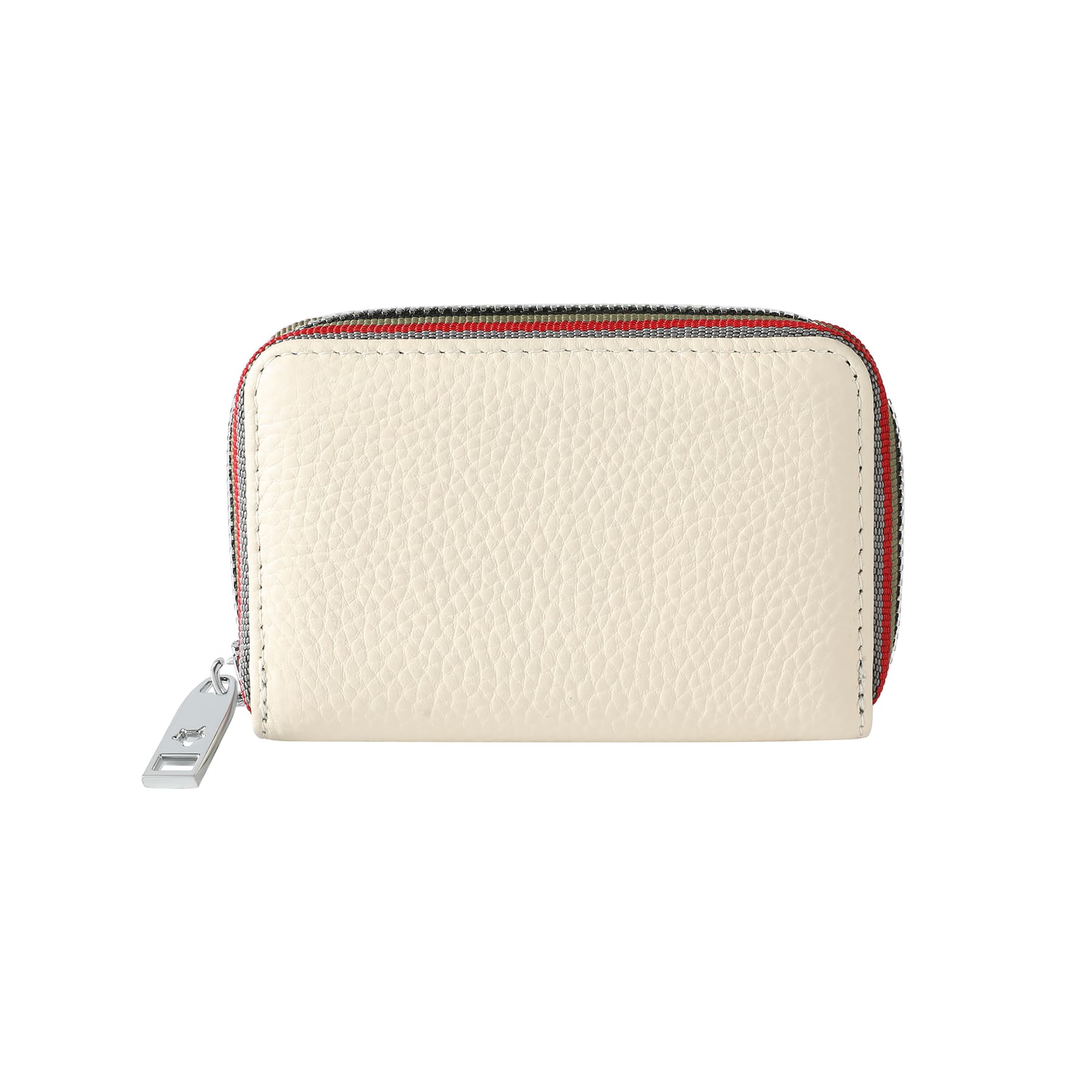 Leather Credit Card Wallet with Zipper thumbnail 12